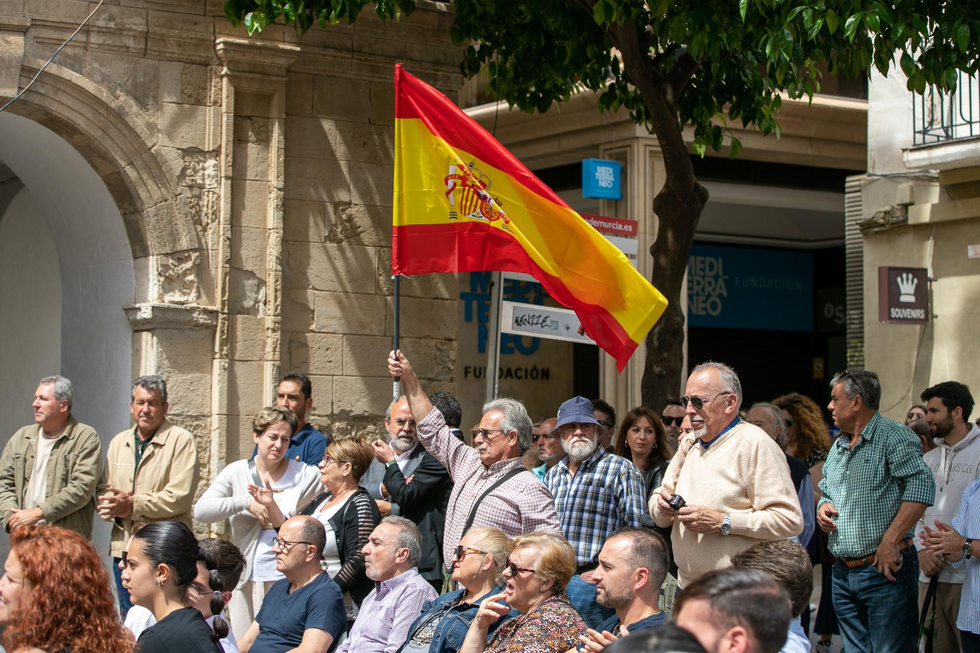 El acto de Vox en Murcia con Espinosa de los Monteros en imágenes