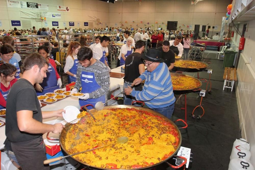 Paella solidaria de Manos Unidas en Cartagena