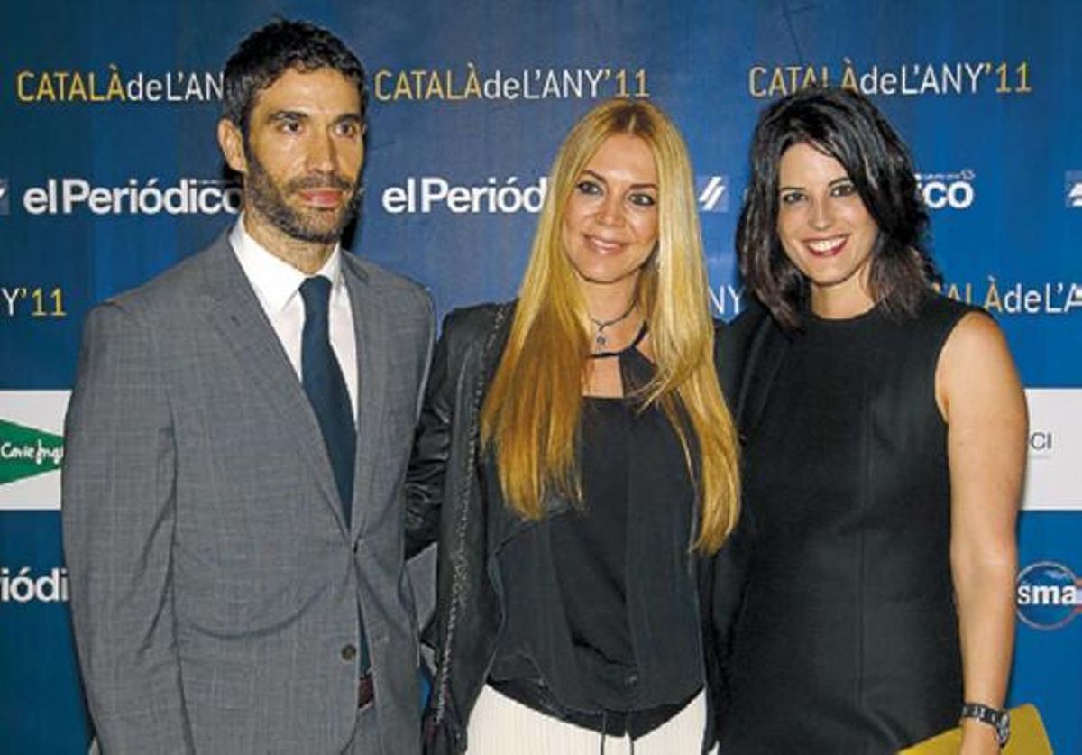 Fernando Sanz, Ingrid Asensio i Irene Salazar.