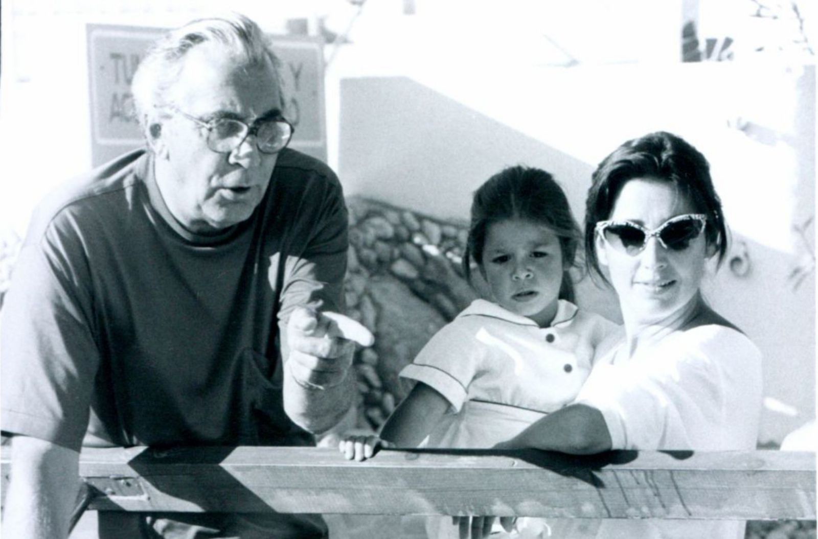 Compartiendo una tarde veraniega con la familia de Carmen Martínez-Bordiu Franco, Jean-Marie Rossi y Cynthia Rossi en Marineland.