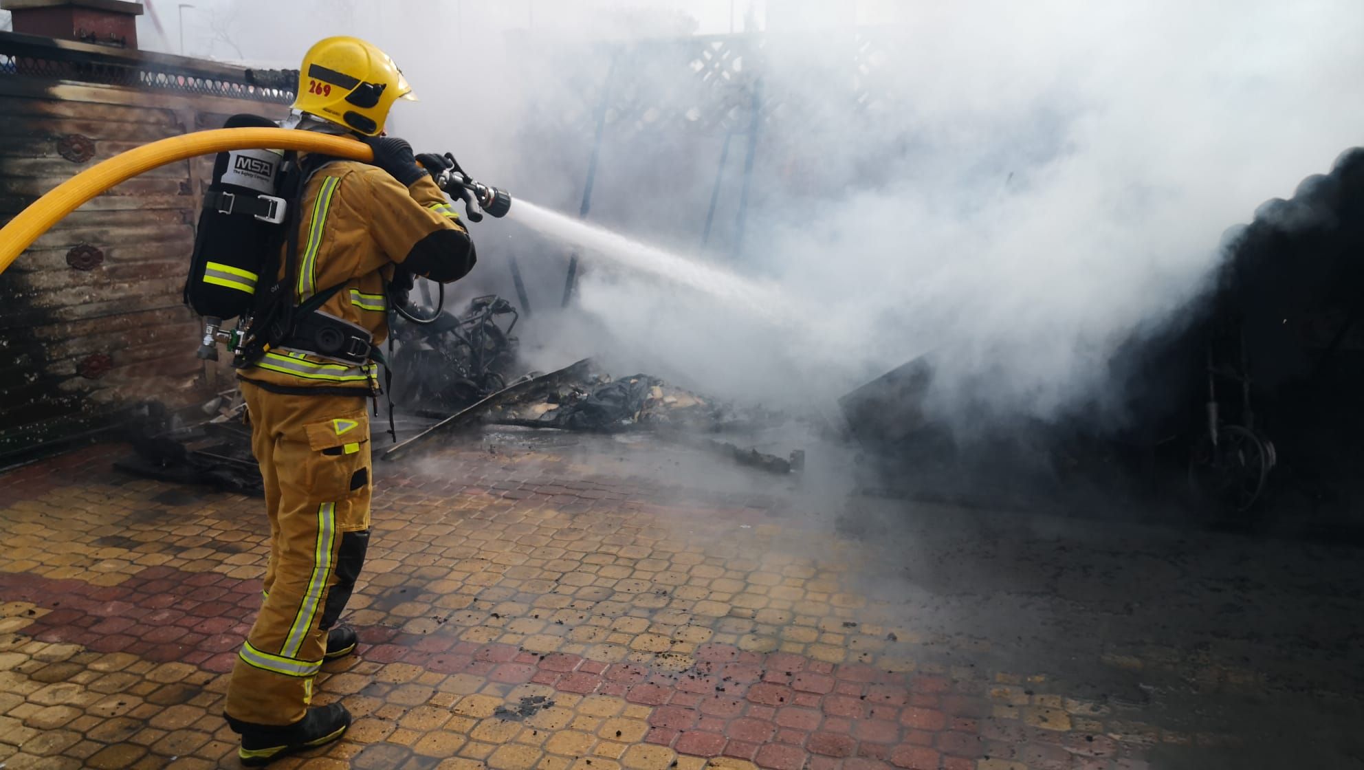 Incendio en Palmanyola