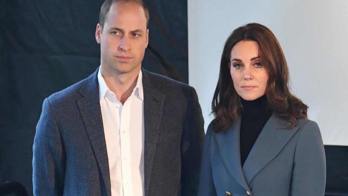 Kate Middleton y el príncipe Guillermo.