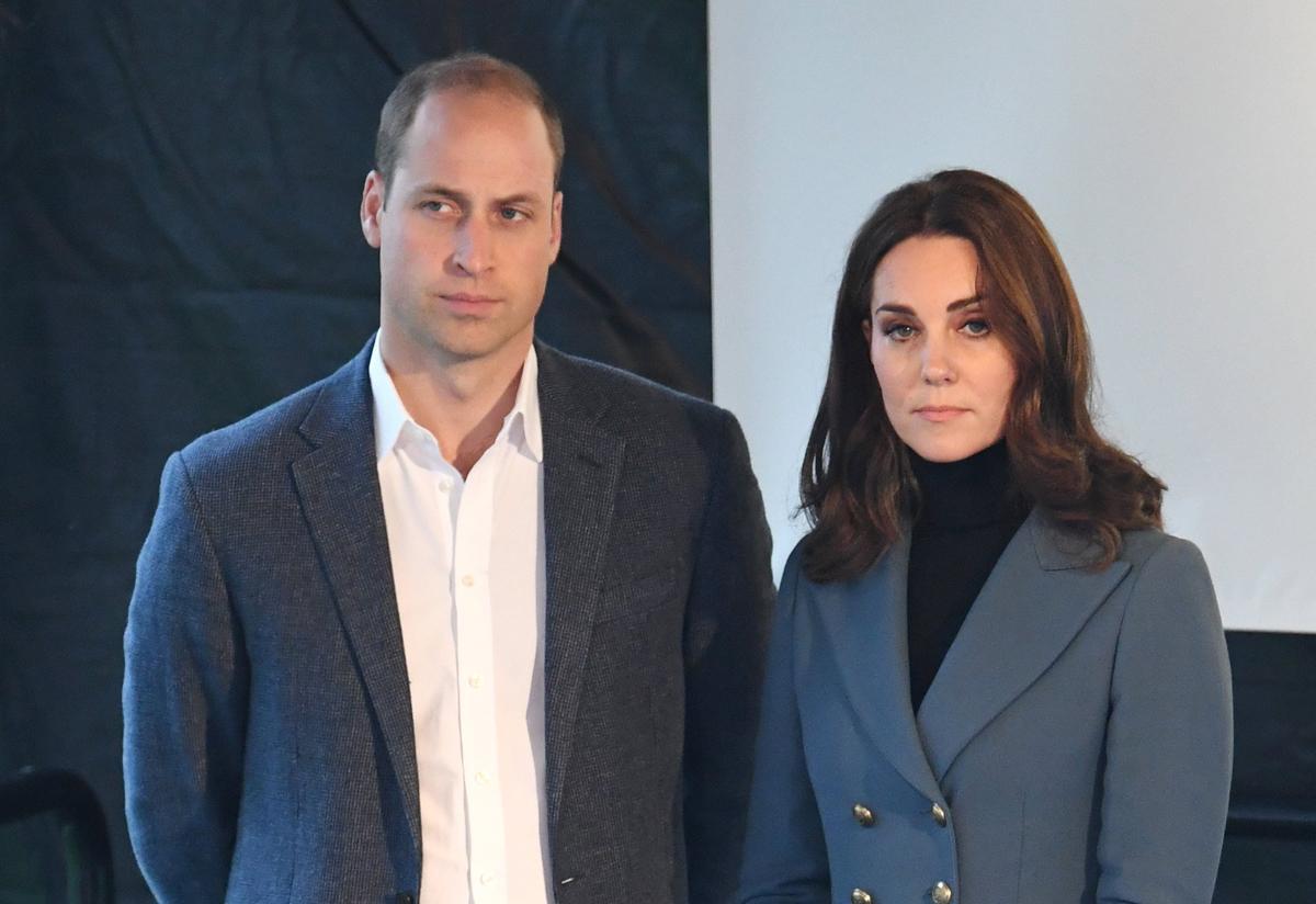 Kate Middleton y el príncipe Guillermo.