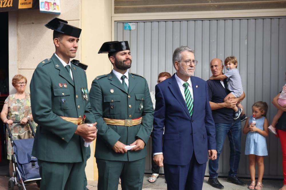 Celebración en Albal de la fiesta de la comandancia de la Guardia Civil de Alfafar.