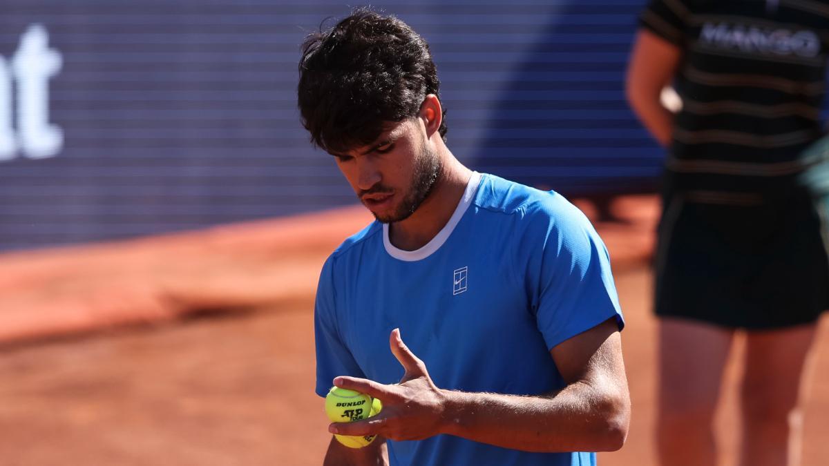 Alcaraz, cada vez más lejos de Sinner en el ranking ATP