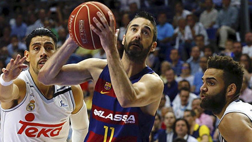 El Madrid, campeón de la Liga Endesa tras ganar al Barcelona