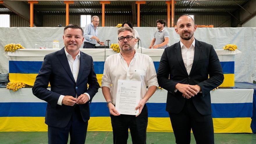 El Ayuntamiento de Gáldar impulsa la modernización de su principal cooperativa platanera Llanos de Sardina
