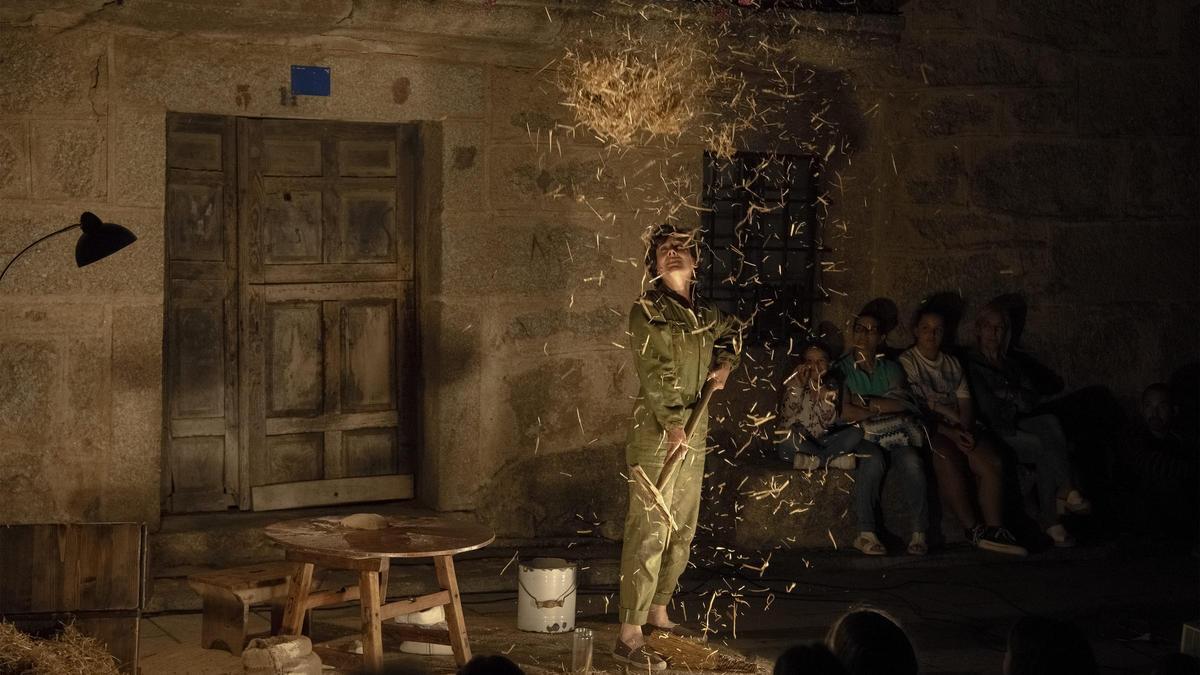 Imagen de la obra teatral 'Una rueda que da vueltas'