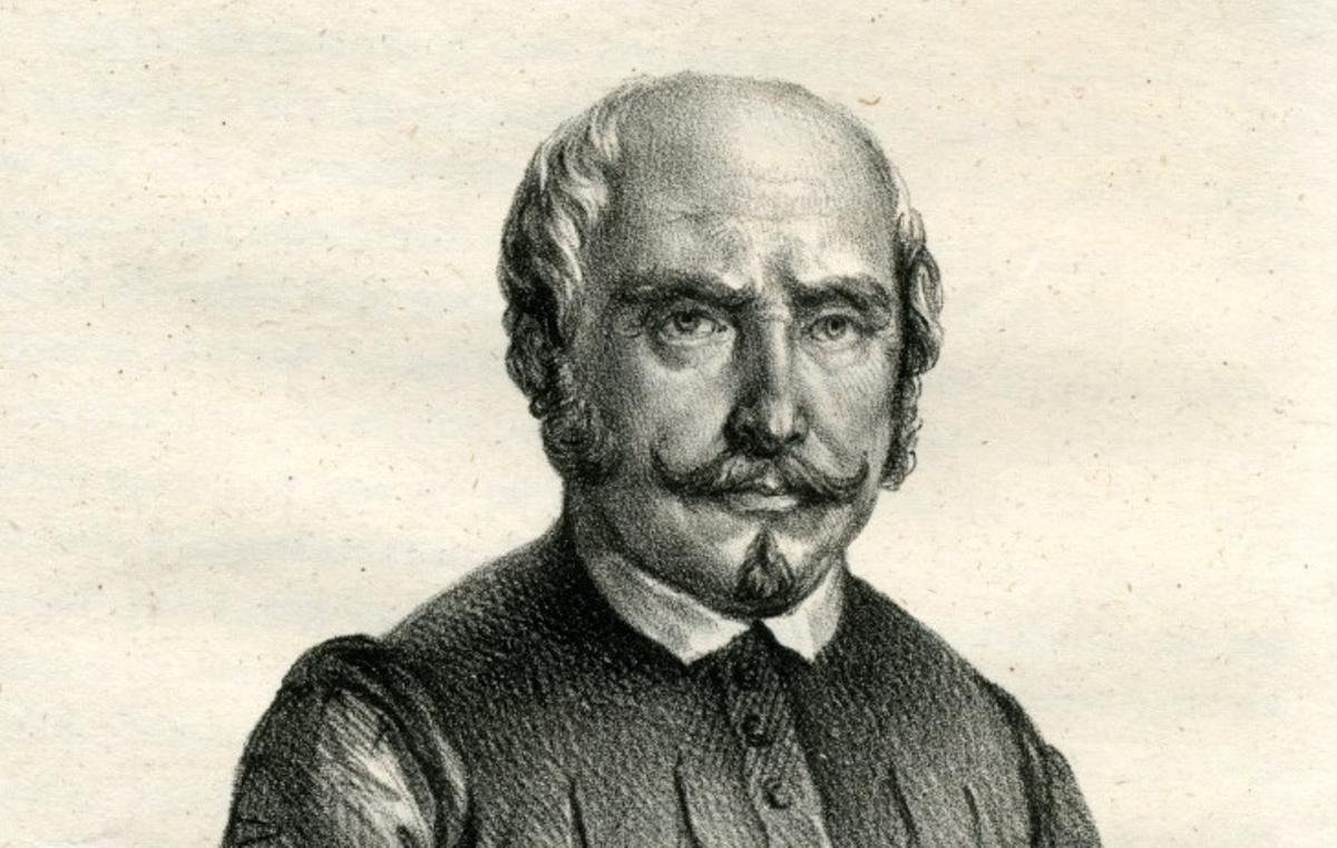 Recreación de la imagen del albéitar Francisco de la Reyna