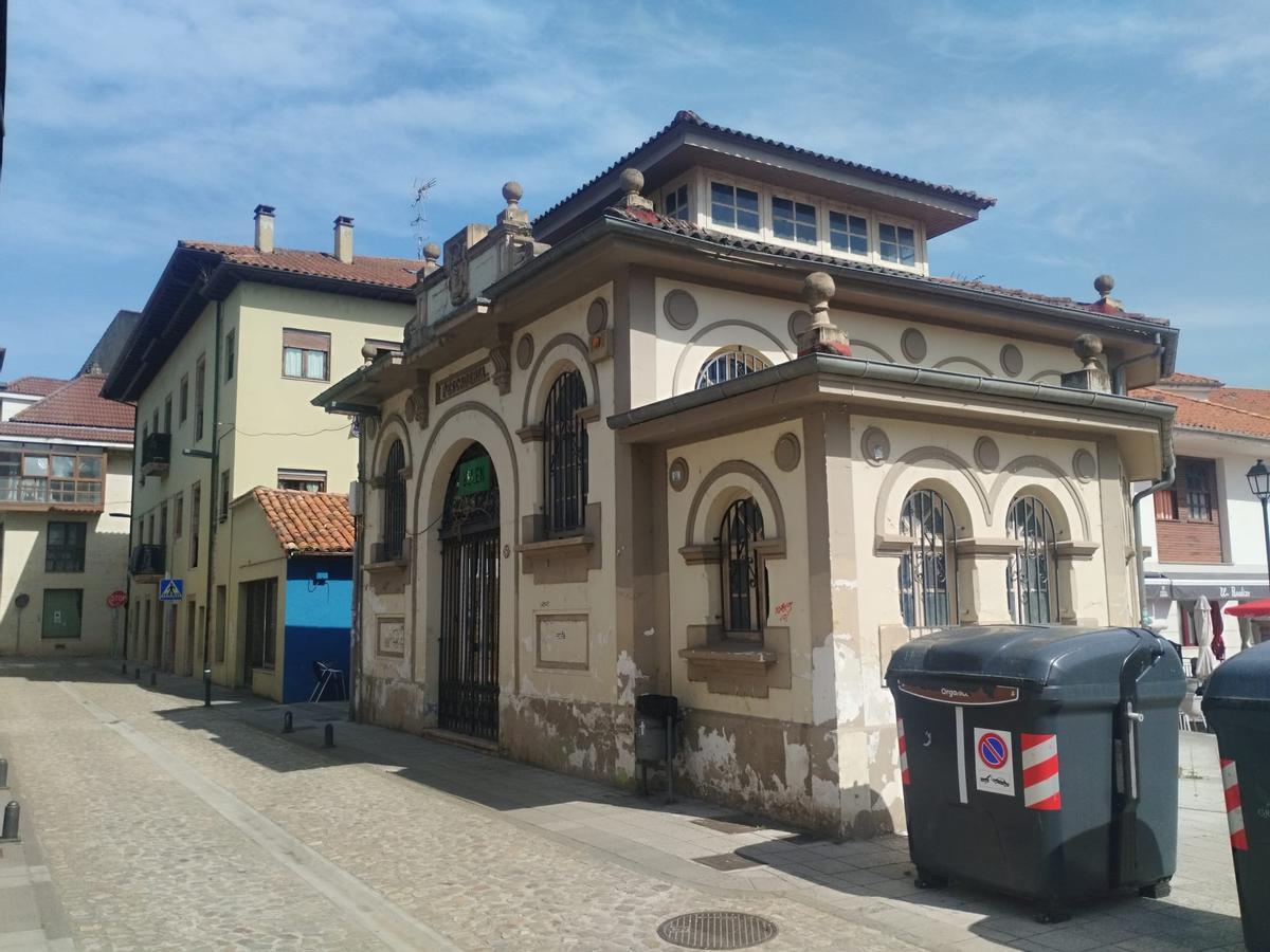 El edificio de la Pescadería Municipal.
