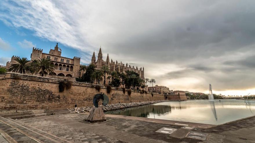 Cielo nublado en Mallorca