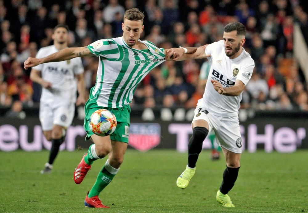 Copa del Rey: El Valencia CF -Betis, en imágenes