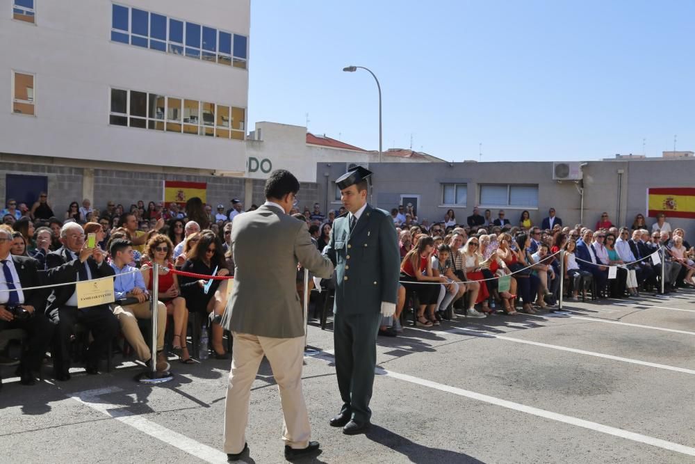 Misa y acto castrense en el cuertel de la Compañía de la Guardia Civil de Torrevieja y la Vega Baja el día de la Virgen del Pilar