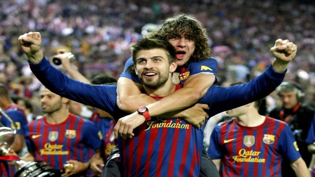 El mensaje ¿en clave de futuro? De Puyol a Piqué