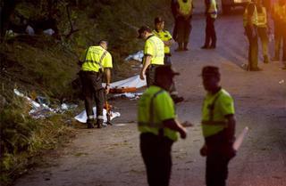 Muere una de las dos niñas ingresadas tras el accidente del rali coruñés