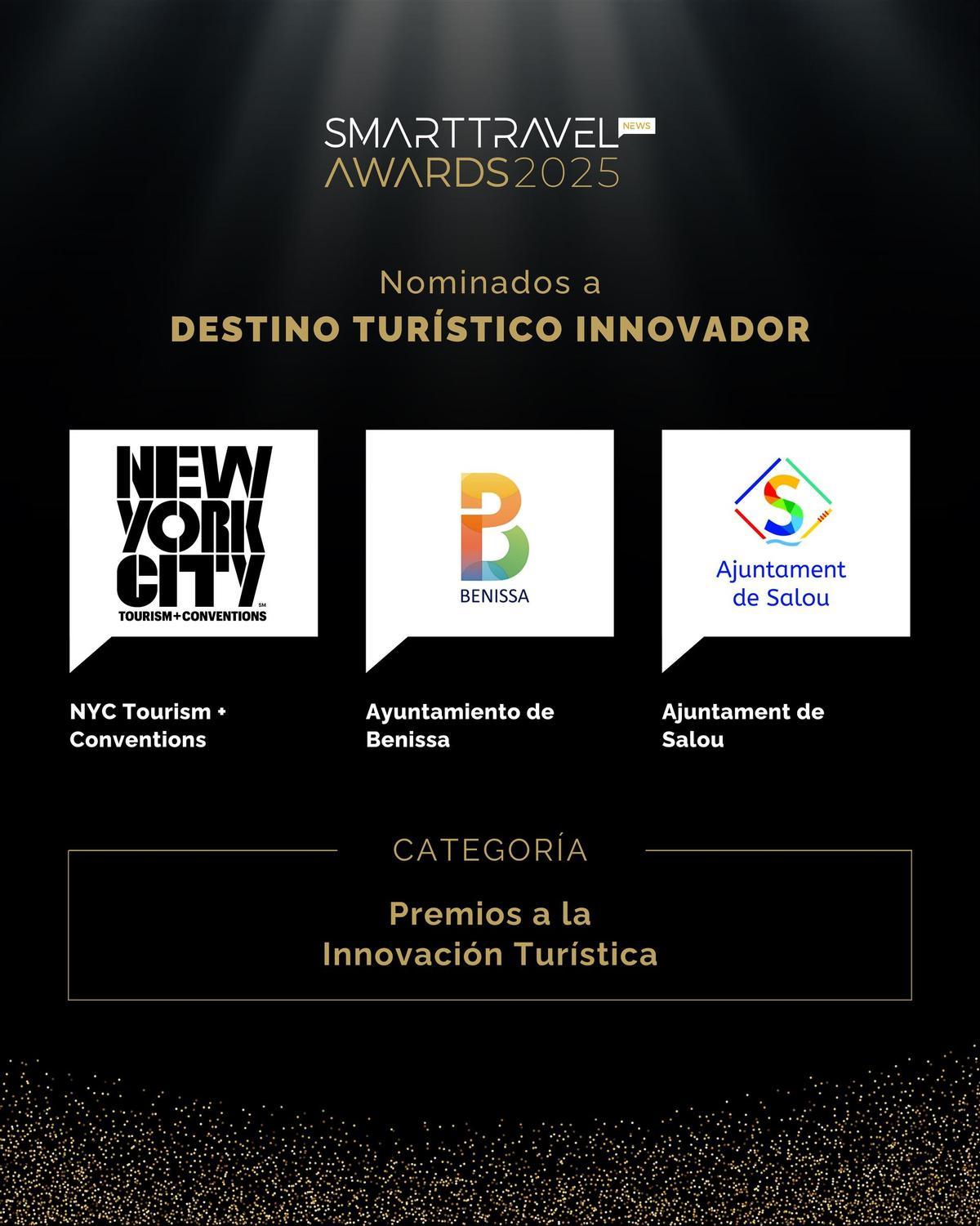 Nominados en la categoría Destino Turístico Interior