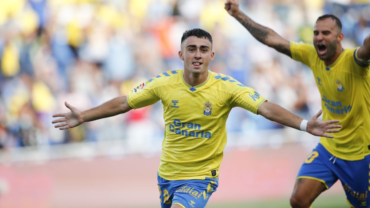 Alberto Moleiro, actual jugador de Las Palmas