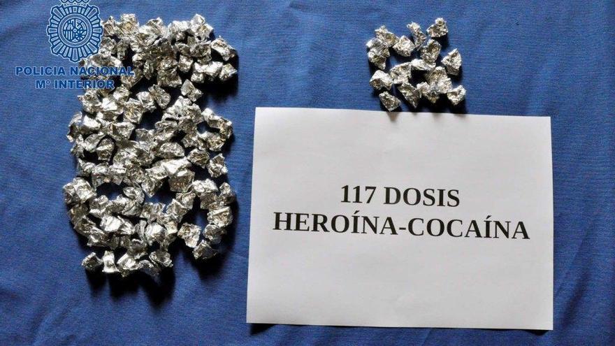 Detenido en Mérida con 117 papelinas de droga en su chaqueta