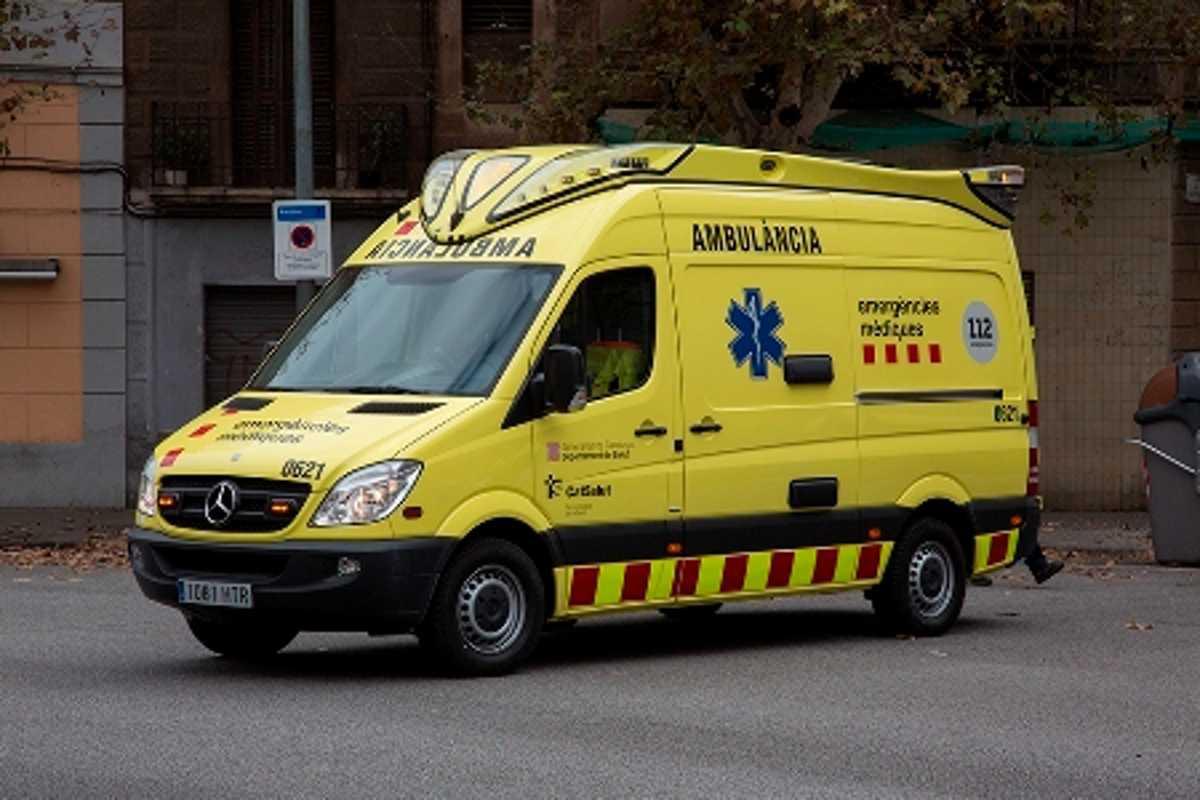 Una ambulància del SEM, en una imatge d'arxiu.