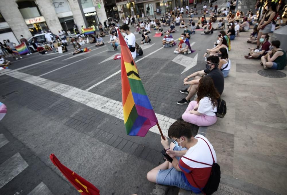 Cientos de personas se manifiestan en Murcia por un orgullo de clase y combativo