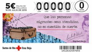 Sorteo de Oro de Cruz Roja 2019.