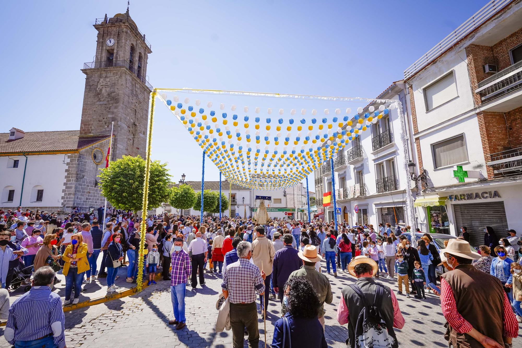 La Virgen de Luna llega a Villanueva de Córdoba