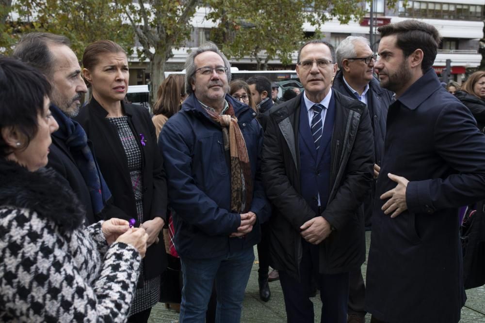 Las imágenes de la jornada: Zamora dice 'No' a la violencia de género