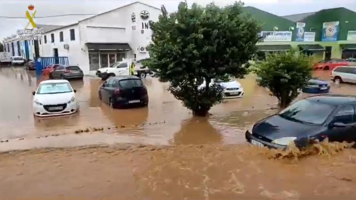 Inundaciones en Lepe