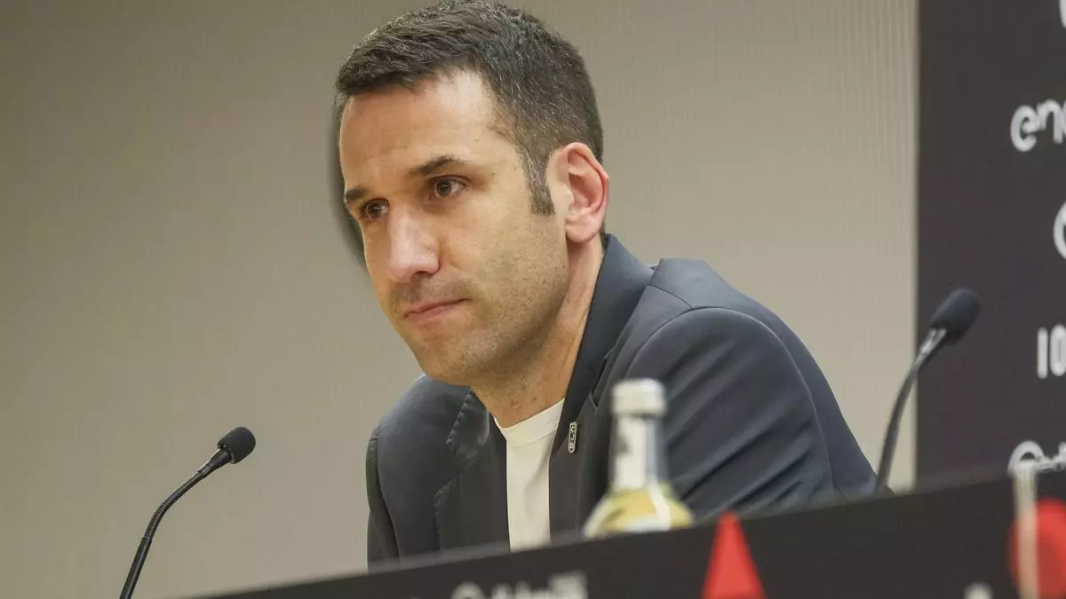 Dani Miret: "No hay excusas, el Unicaja ha sido mejor"