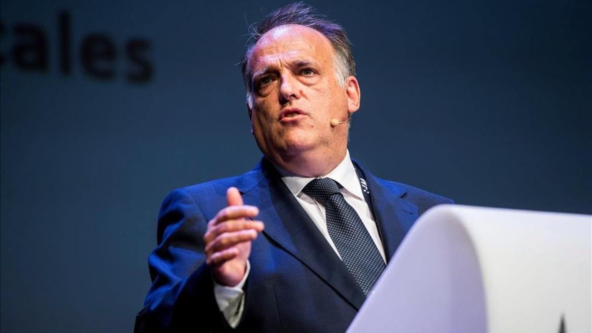Tebas quiere denunciar al PSG
