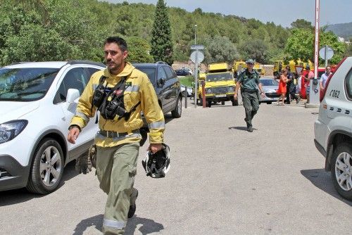 Alarm auf Mallorca: Waldbrand bei Andratx