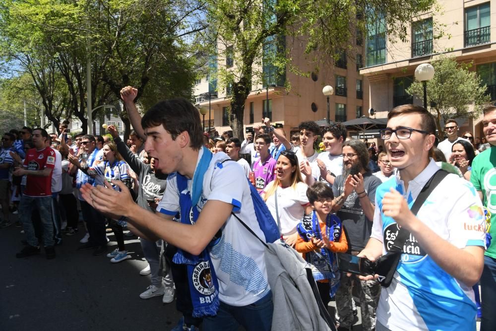 Día de las Peñas del Dépor 2019 en Riazor