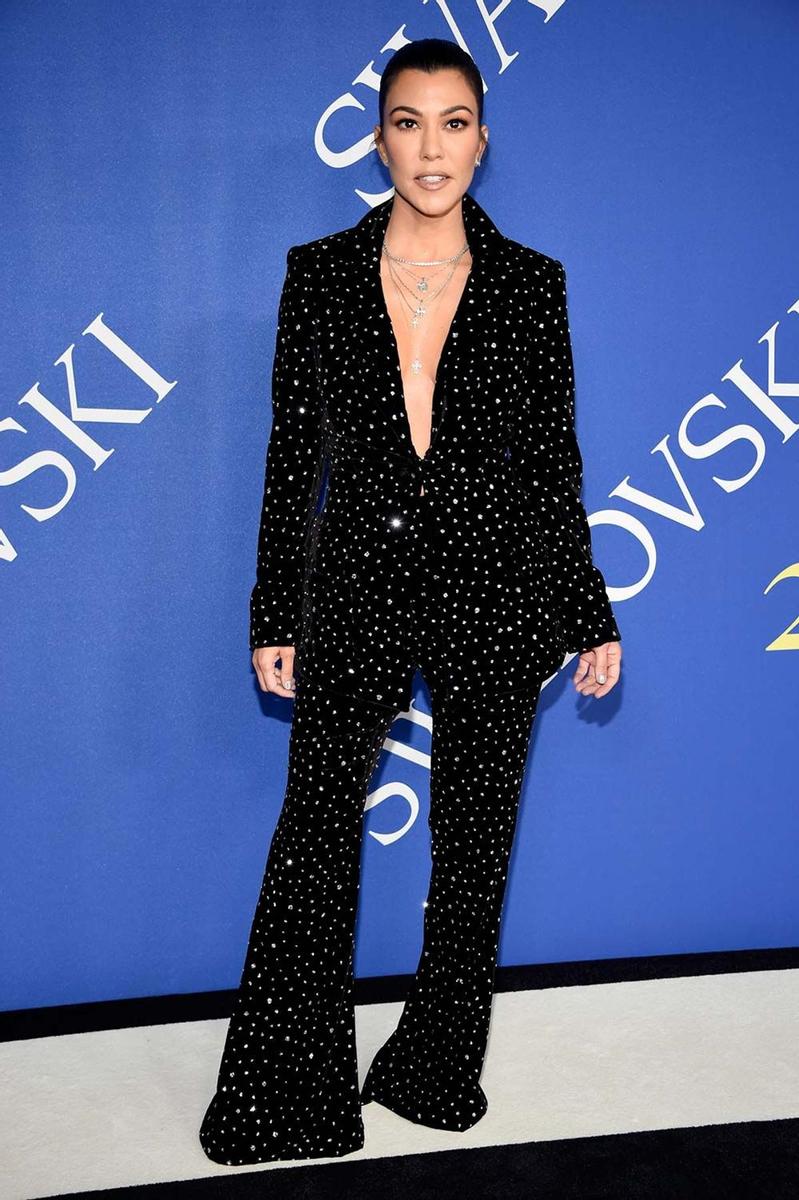 Kourtney Kardashian, en los CFDA Fashion Awards 2018