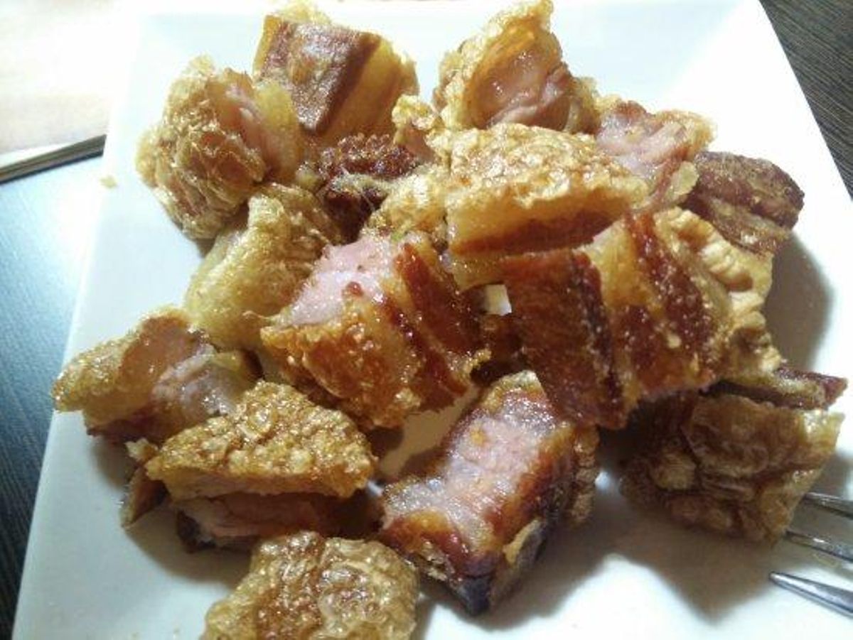 Plato de torreznos