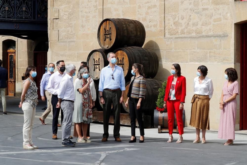 Los reyes visitan La Rioja