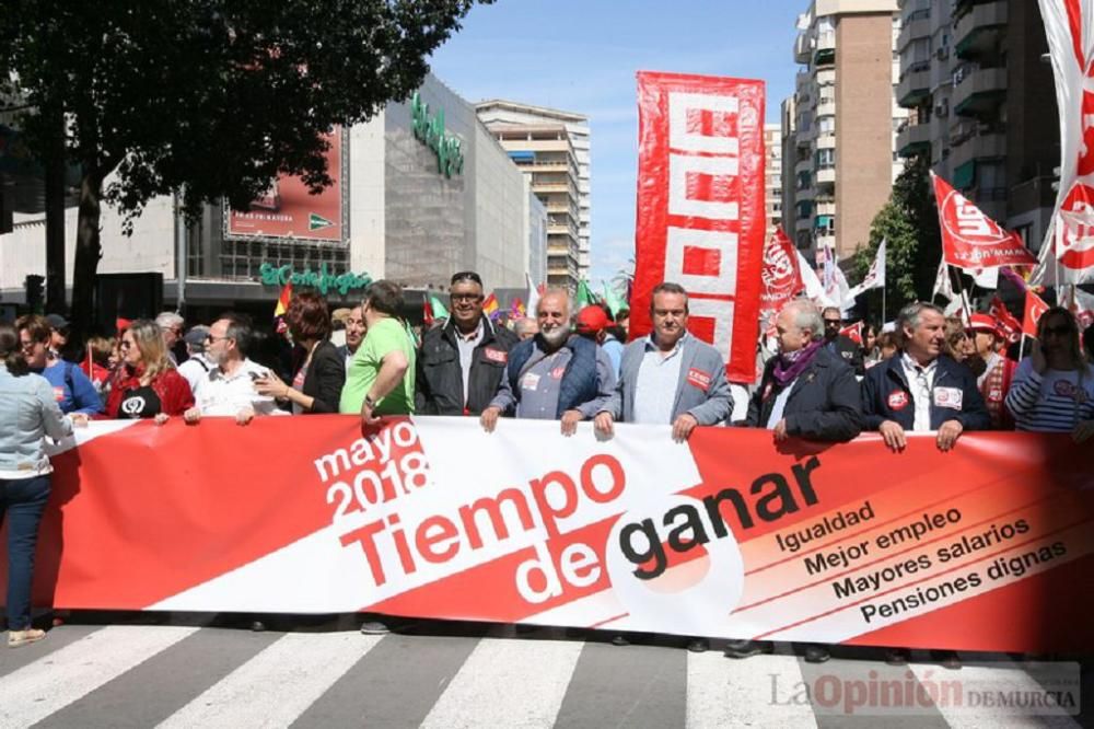 Manifestación del 1 de mayo en Murcia