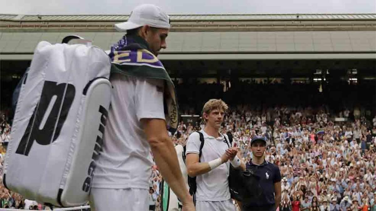 Isner perdió la semifinal de Wimbledon