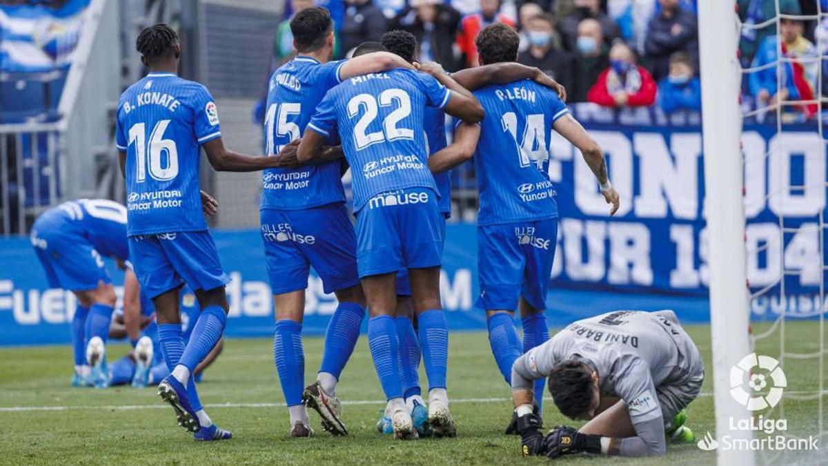 Las imágenes del Fuenlabrada - Málaga CF de LaLiga SmartBank