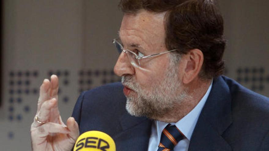 Mariano Rajoy, en la Cadena Ser.