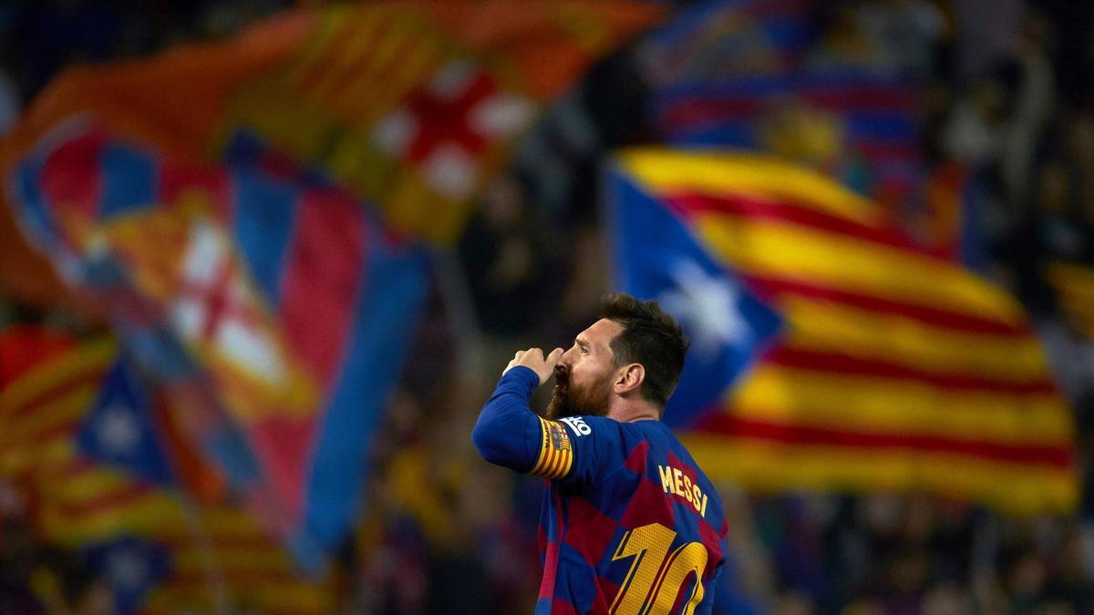 El astro argentino Leo Messi, con el FC Barcelona.
