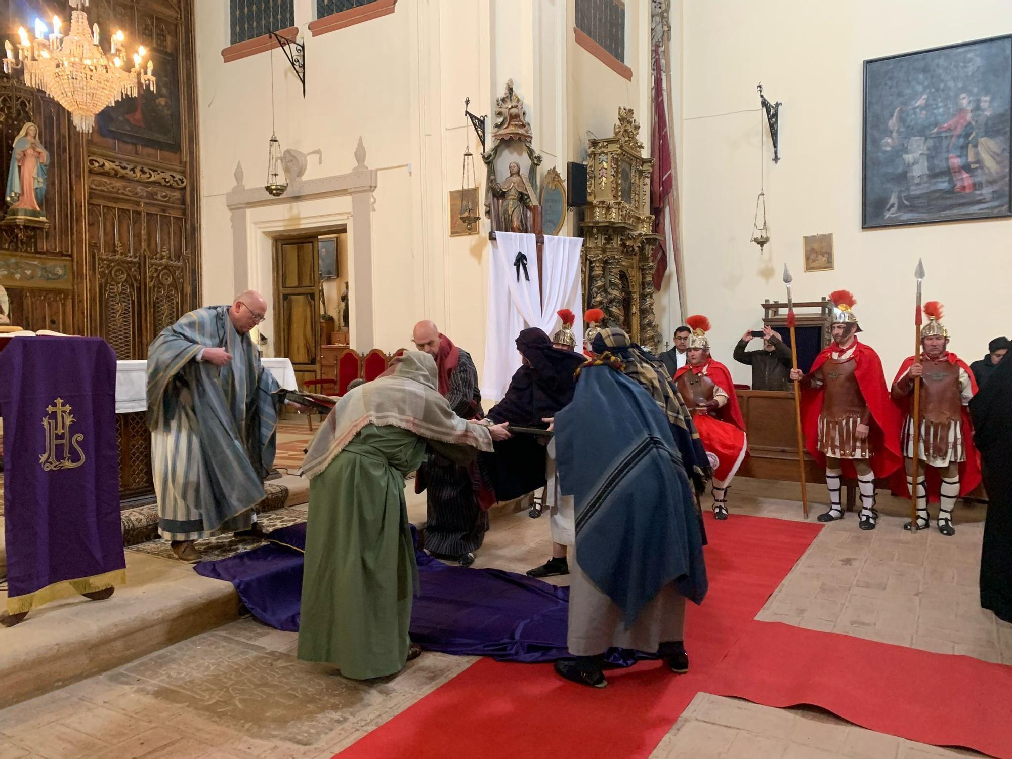 Las imágenes de la peregrinación cuaresmal de Vila-real a Torrehermosa, localidad natal de Sant Pasqual