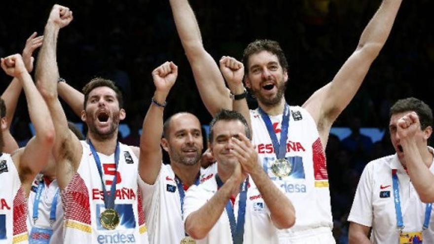 La cena de los campeones del Eurobasket