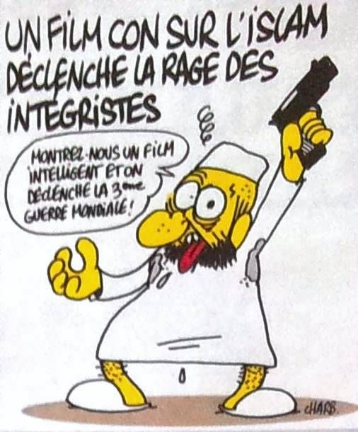 Sátira de las portadas del 'Charlie Hebdo'