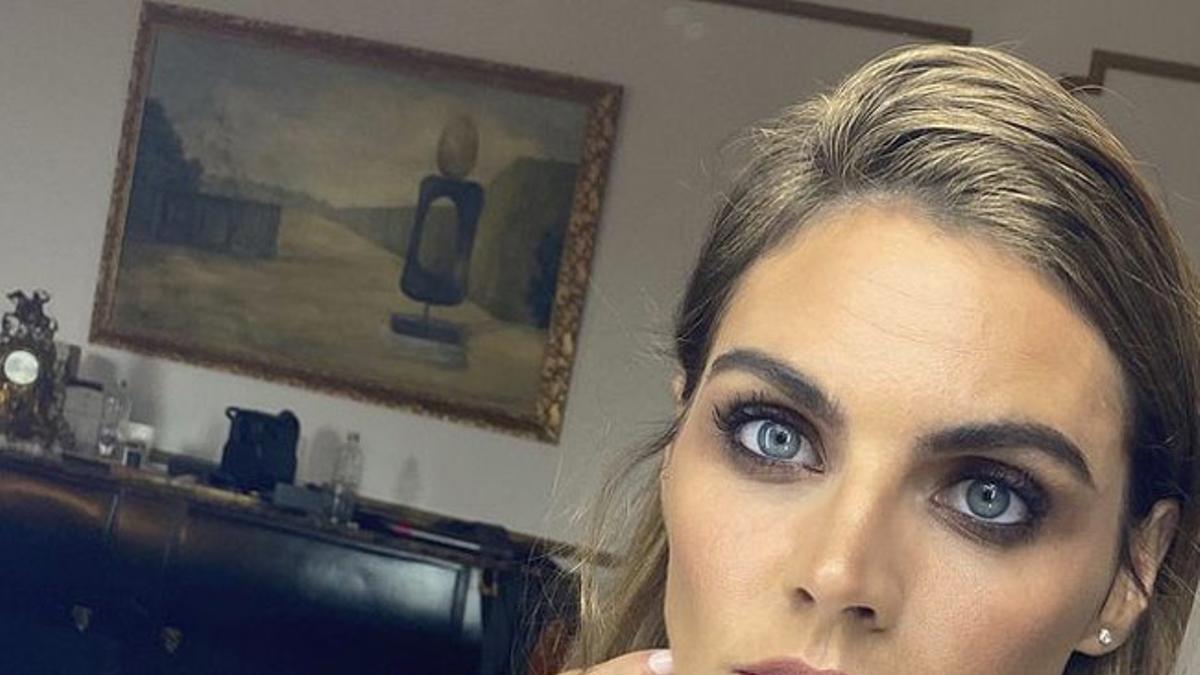 Amaia Salamanca, en su selfie en su perfil de Instagram