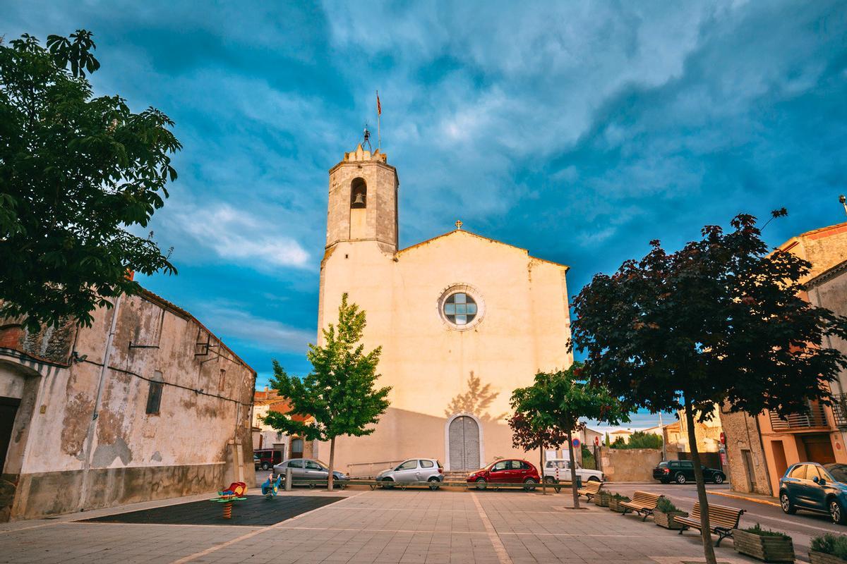 La iglesia de Sant Martí de L'Armentera