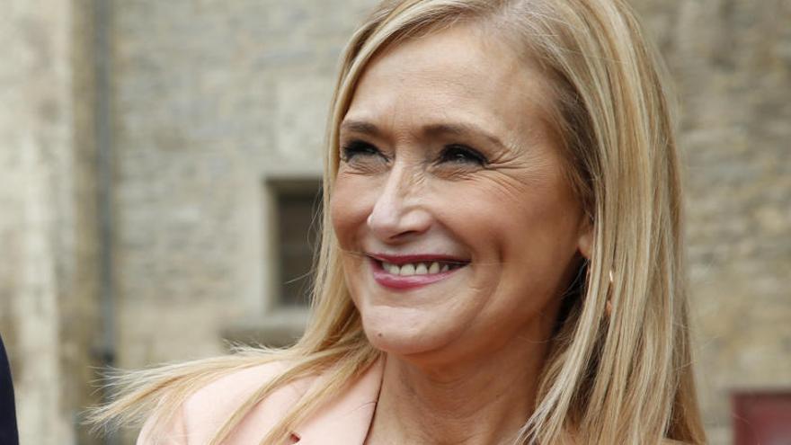 La presidenta de la Comunitat de Madrid, Cristina Cifuentes.