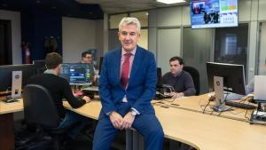 Alfonso Ganzabal, director general de Sisteplant, en las oficinas que la empresa tiene en Barcelona.