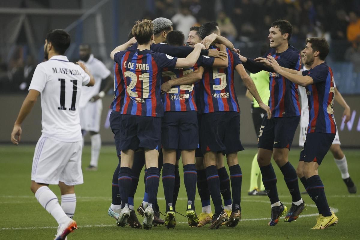 Final de la Supercopa de España: Real Madrid - Barcelona