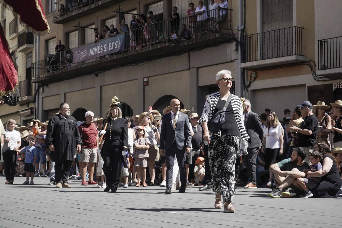 La imatgeria ha generat una gran expectació durant el diumenge de Festa Major de Manresa