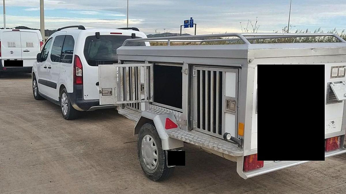 Caza de nuevo sin permiso en Parc Sagunt y  amenaza a la Guardia Rural